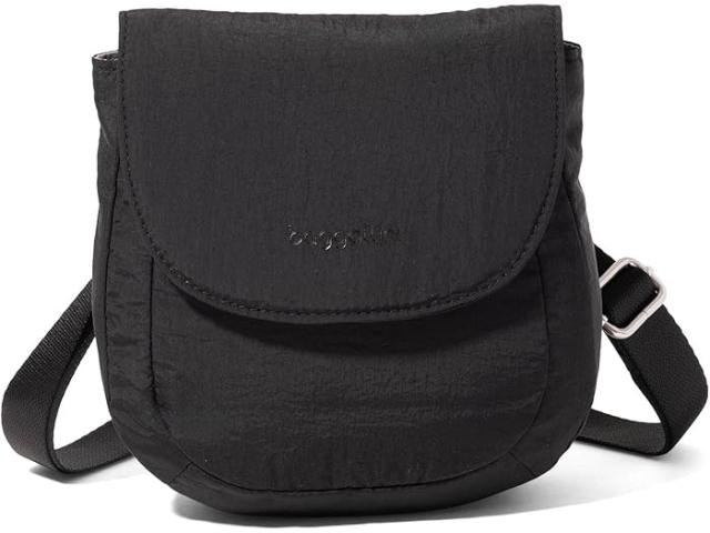 (取寄) バッガリーニ レディース スウィフト フラップ ミニ クロスボディ Baggallini women Swift Flap Mini Crossbody B-lite Black