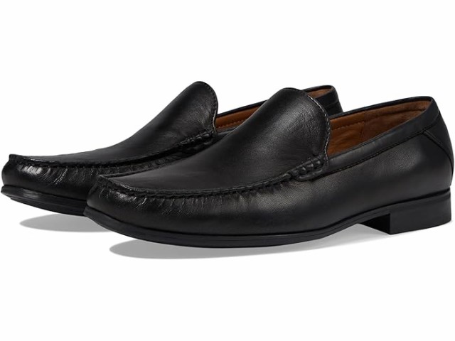 (取寄) ジョンストン&マーフィー メンズ ホーキンス ヴェニーシャン Johnston & Murphy men Hawkins Venetian Black Glove Leatherの通販はローファー