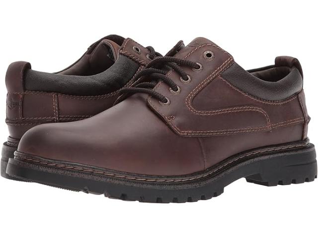 (取寄) ドッカーズ メンズ ワーデン プレーン トゥ オックスフォード Dockers men Dockers Warden Plain Toe Oxford Red/Brown Soft Oiled Crazyhorseの通販は