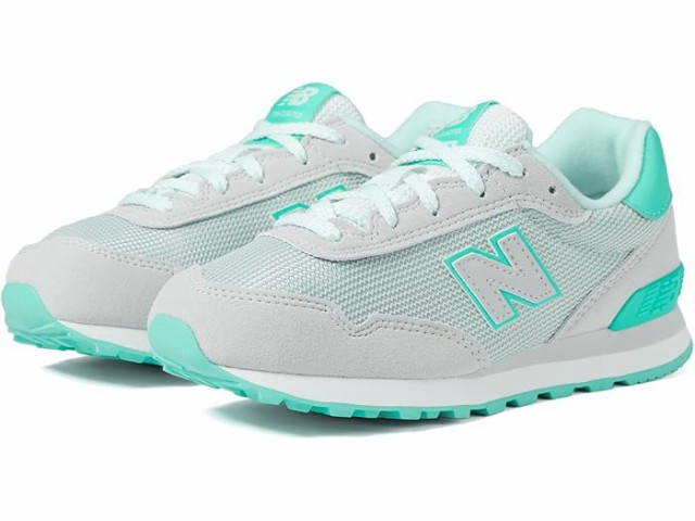 (取寄) ニューバランス キッズ キッズ 515 (インファント/トドラー/リトル キッド) New Balance Kids kids New Balance Kids 515 (Infant/Toddler/Little Kid) Concrete/Cyber Jade 1の通販は