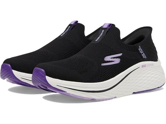 (取寄) スケッチャーズ レディース マックス クッショニニグ エリート 2.0 エターナル ハンズ フリー スリップ-インス SKECHERS women SKECHERS Max Cushioning Elite 2.0 Eternal Hands Free Slip-Ins Black/Purpleの通販は