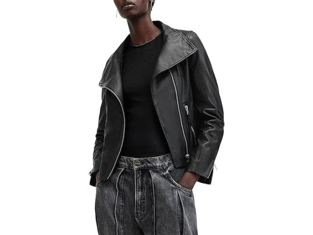 (取寄) オールセインツ レディース エリ バイカー AllSaints women Ellis Biker Blackの通販は