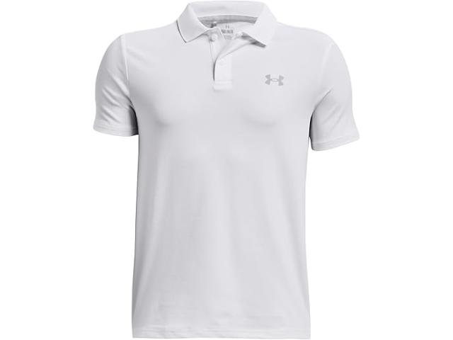 (取寄) アンダーアーマー キッズ ボーイズ パフォーマンス ポロ (ビッグ キッズ) Under Armour Kids boys Under Armour Kids Performance Polo (Big Kids) White/Pitch Grayの通販は