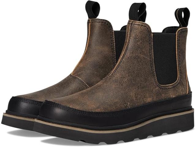 (取寄) ソレル メンズ チェルシー ウォータープルーフ SOREL men Slabtown 62' Chelsea Waterproof Canoe/Black