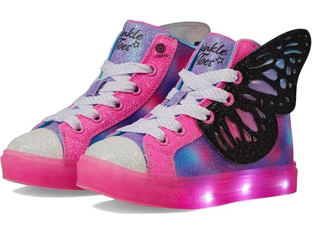 (取寄) スケッチャーズ キッズ ガールズ トゥインクル スパークス アイス (リトル キッド) SKECHERS KIDS girls Twinkle Sparks 314705L Ice (Little Kid) Black/Multiの通販は