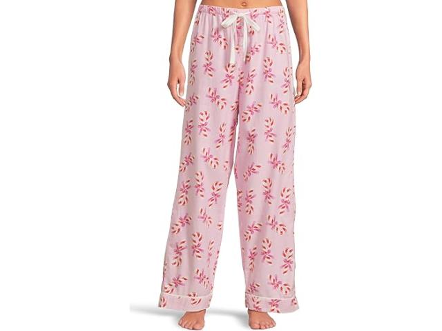 (取寄) ピー ジェイ サルベージ レディース フランネル Pj パンツ P.J. Salvage women Flannel PJ Pants Candy Cane Baby Pink