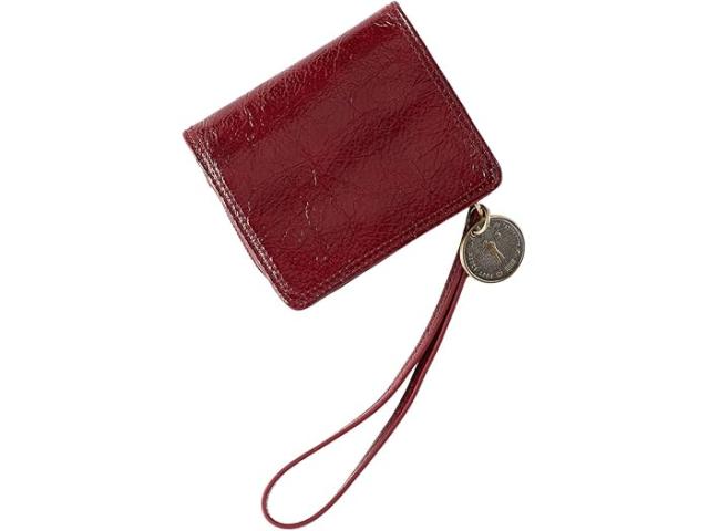 (取寄) ホーボー レディース  リスレット ウォレット HOBO women Coin Wristlet Wallet Garnet Gloss