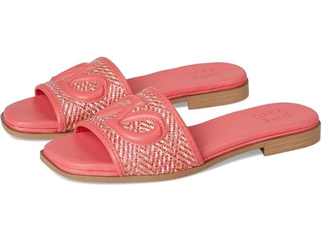 (取寄) ナチュラライザー レディース  Naturalizer women Genevieve2 Sunset Coral Pink Woven Leather