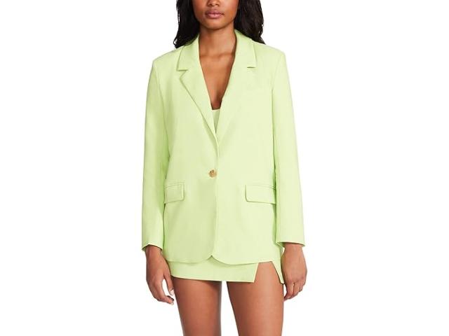 (取寄) スティーブマデン レディース カイラ ブレーザー Steve Madden women Steve Madden Kaira Blazer Bay Greenの通販は