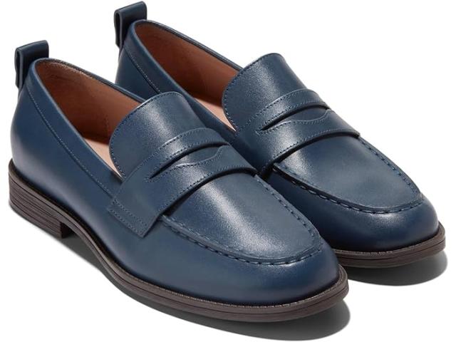 (取寄) コールハーン レディース スタッシ ペニー ローファー Cole Haan women Cole Haan Stassi Penny Loafer Blue Wing Teal Leatherの通販は 30,640円