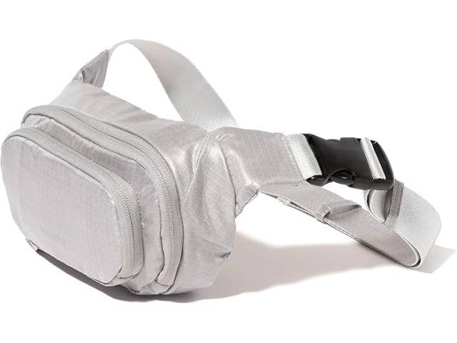 (取寄) バッガリーニ レディース オン ザ ゴー ベルト バッグ ウェスト パック Baggallini women Baggallini On The Go Belt Bag Waist Pack Sleet Gloss Ripstop