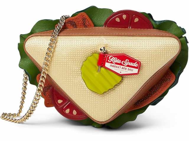 (取寄) ケイトスペード レディース エンベリッシュ レザー ミクロ クロスボディ Kate Spade New York women Kate Spade New York Glamwich Embellished Leather Micro Crossbody Multiの通販は 47,520円