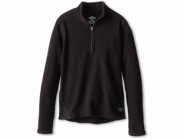 (取寄) ホットチリ キッズ キッズ ラ モンタナ ジップ トップ (リトル キッド/ビッグ キッド) Hot Chillys Kids kids La Montana Zip Top (Little Kid/Big Kid) Black/Blackの通販は 15,185円