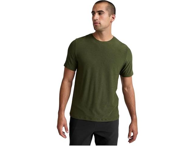 (取寄) ビヨンドヨガ メンズ オルウェイズ ビヨンド クルー ティー 2.0 Beyond Yoga men Always Beyond Crew Tee 2.0 Army Green Heather 1