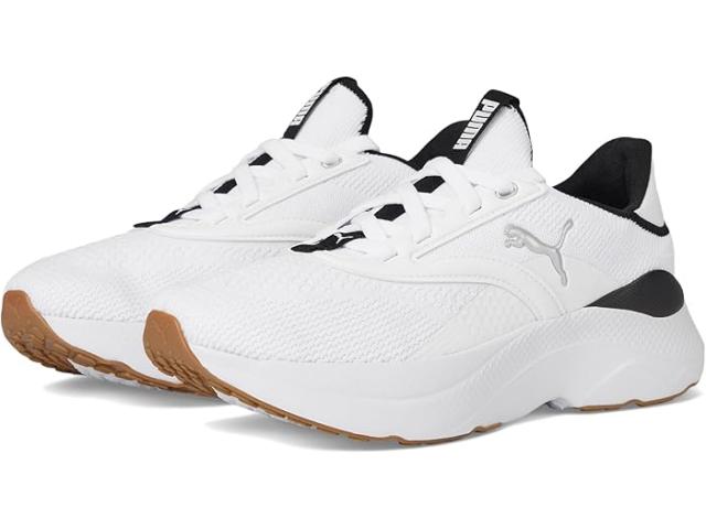 (取寄) プーマ レディース ソフトライド ランニング シューズ PUMA women Softride Mayve Running Shoes Puma White/Puma Black/Puma Silver