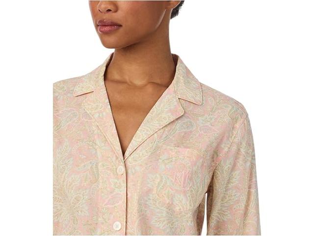 取寄) ローレン ラルフローレン レディース ウーブン ロング スリーブ