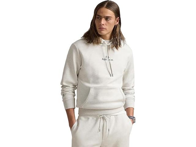 (取寄) ラルフローレン メンズ ロゴ ダブルニット パーカー Polo Ralph Lauren men Logo Double-Knit Hoodie Soho Heather