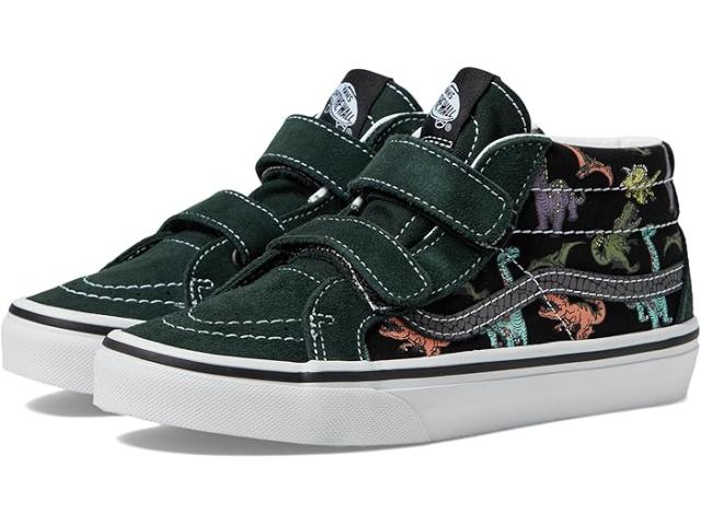 (取寄) バンズ キッズ キッズ Sk8-ミッド リイシュー V (リトル キッド) Vans Kids kids Vans Kids Sk8-Mid Reissue V (Little Kid) Glow Dino Multi/True Whiteの通販は 15,900円