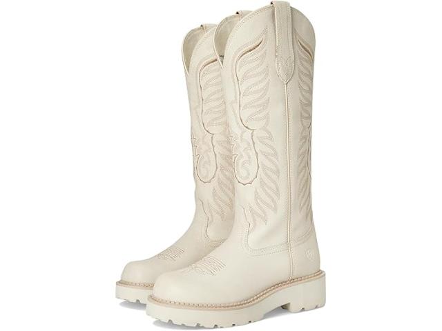 (取寄) アリアット レディース ウェスタン ブーツ Ariat women Tallbaby Western Boots Distressed Ivoryの通販は