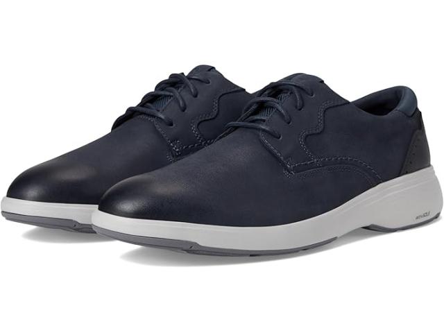 (取寄) ロックポート メンズ ノア プレーン トゥ Rockport men Noah Plain Toe Dark Blue Leather