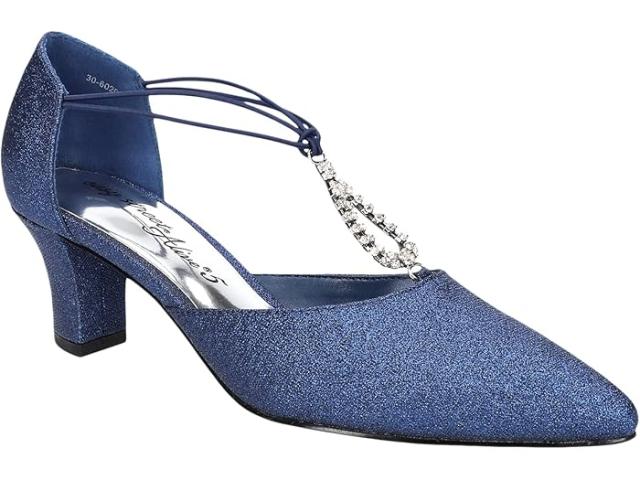 (取寄) イージーストリート レディース ムーンライト Easy Street women Moonlight Navy Glitter