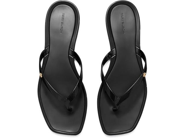 (取寄) トリーバーチ レディース ロクサーヌ フリップ フロップ Tory Burch women Tory Burch Roxanne Flip Flop Perfect Blackの通販は