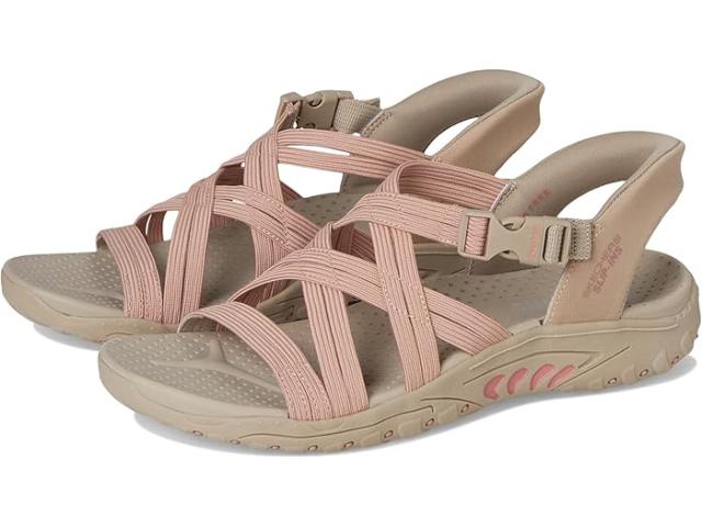 (取寄) スケッチャーズ レディース レゲエ - モーニング ライト SKECHERS women Reggae - Morning Light Taupe/Coral