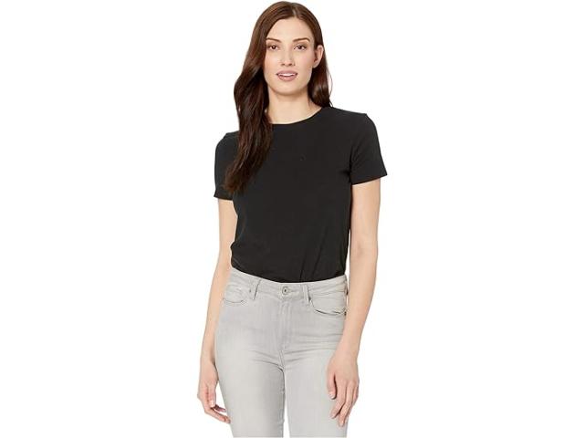 (取寄) コマンドー レディース エッセンシャル コットン クルー ネック ボディスーツ Commando women Commando Essential Cotton Crew Neck Bodysuit Black