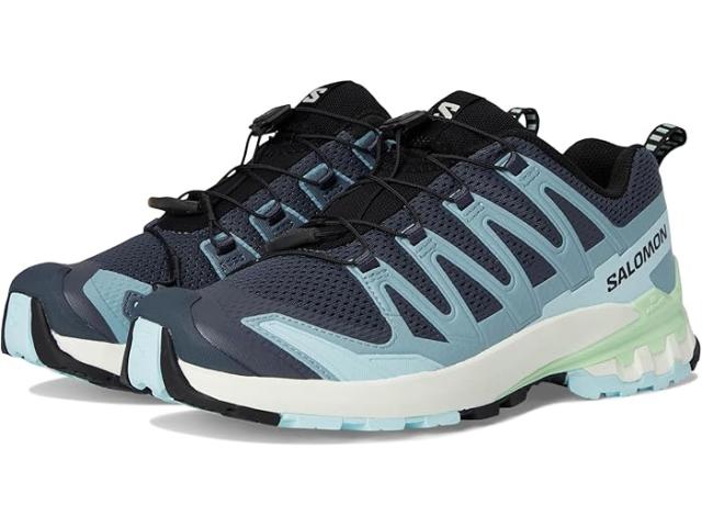 (取寄) サロモン レディース イクサ プロ 3D V9 Salomon women XA Pro 3D V9 Turbulence/Iced Aqua/Patina Green