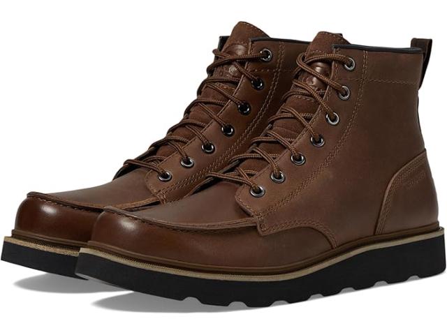 (取寄) ソレル メンズ モック ウォータープルーフ SOREL men SOREL Slabtown 62' Moc Waterproof Tobacco/Blackの通販は 37,362円