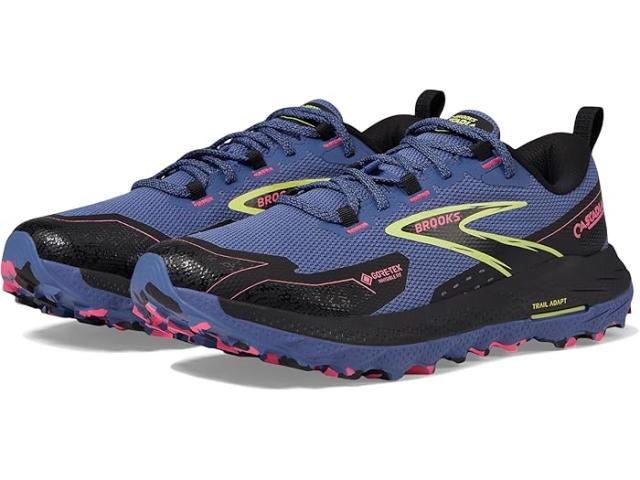 (取寄) ブルックス レディース カスケーディア 18 Gtx Brooks women Brooks Cascadia 18 GTX Grey Blue/Black/Pinkの通販は