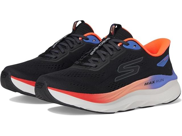 (取寄) スケッチャーズ レディース マックス ラン ハンズ フリー スリップインズ SKECHERS women Max Run Hands Free Slip-Ins Black/Multi