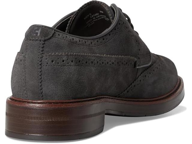 (取寄) コールハーン メンズ ジャドソン グランド ウィングチップ オックスフォード Cole Haan men Judson Grand Wingtip Oxfords Raven Suede/Dark Natural 取寄) コールハーン メンズ ジャドソン グランド ウィングチップ