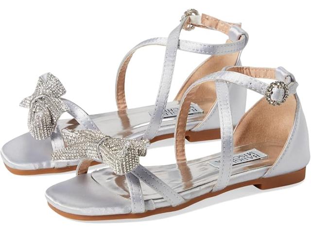 (取寄) バッジェリーミシュカ キッズ ガールズ リジー サンダル (リトル キッド/ビッグ キッズ) Badgley Mischka Kids girls Badgley Mischka Kids Lizzy Sandal (Little Kid/Big Kids) Silver 22,640円