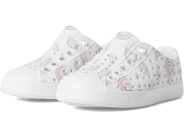 (取寄) ネイティブシューズ キッズ キッズ ジェファーソン プリント (トドラー) Native Shoes Kids kids Jefferson Print (Toddler) Shell White/Shell White/Barely Flax Rainbowの通販は