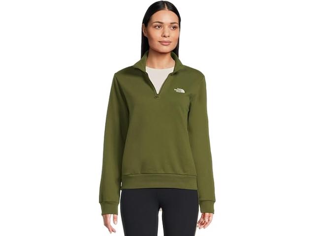 (取寄) ノースフェイス レディース エボリューション エンブロイダー 1/4 ジップ The North Face women Evolution Embroidered 1/4 Zip Woodland Green