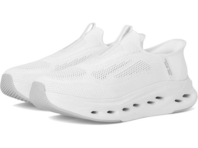 (取寄) スケッチャーズ メンズ ハンズ フリー スリップ-インス マックス クッショニニグ グライド-ステップ スニーカー SKECHERS men Hands Free Slip-ins Max Cushioning Glide-Step Sneaker White