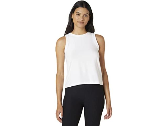 (取寄) ビヨンドヨガ レディース フェザーウェイト リバランス タンク Beyond Yoga women  Featherweight Rebalance Tank Cloud White