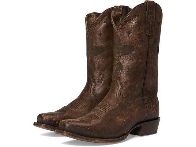 (取寄) アリアット メンズ ハイ ステッパー センデロ Ariat men High Stepper Sendero Stonewashed Brown