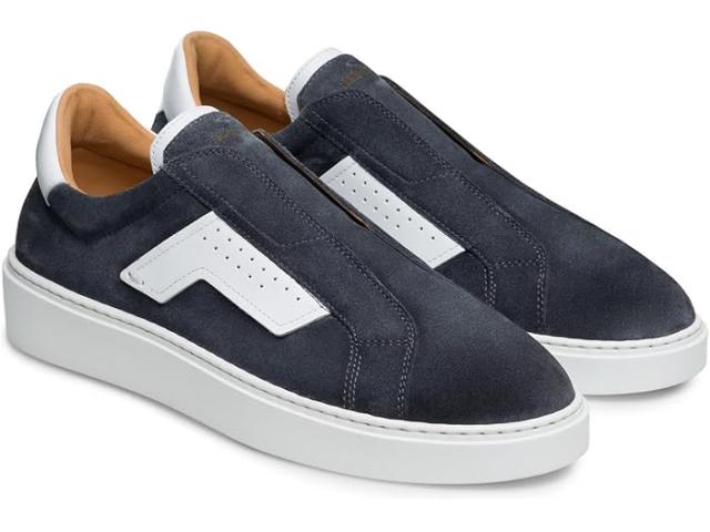 (取寄) マグナーニ メンズ フェニックス スリップ Magnanni men Phoenix Slip Indigo Suede