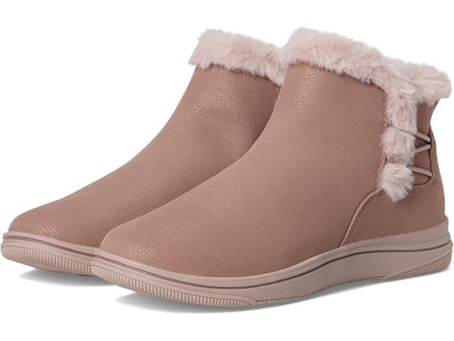 (取寄) クラークス レディース ブリーズ ファー Clarks women Breeze Fur Mauve Combi Textile