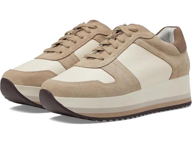 (取寄) ジョンストン&マーフィー レディース グレイシー カラーブロック レースアップ Johnston & Murphy women Gracie Color-Block Lace-Up Taupe
