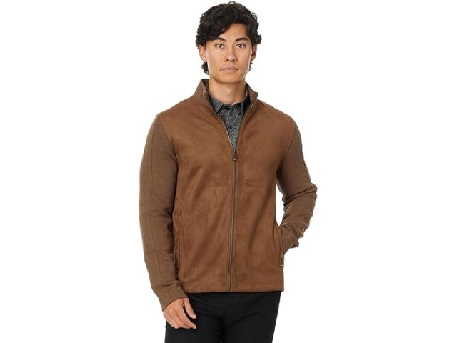 (取寄) ジョンストン&マーフィー メンズ スエード フル ジップ Johnston & Murphy men Johnston & Murphy Suede Full Zip Camel