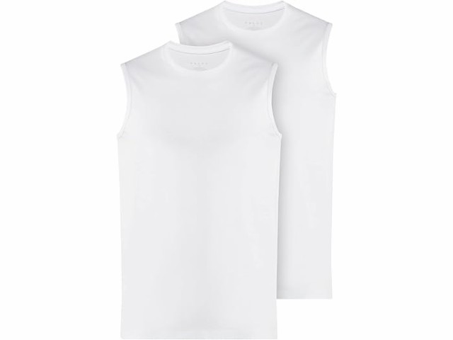 (取寄) ファルケ メンズ デイリー コンフォート クルー ネック マッスル シャツ 2-パック Falke men Falke Daily Comfort Crew Neck Muscle Shirt 2-Pack White (White 2000)の通販は