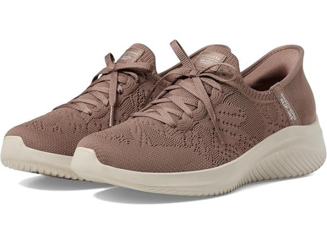 (取寄) スケッチャーズ レディース マーサ スチュワート - ウルトラ フレックス 3.0 -バック オン トラック - ハンズ フリー スリップ-インス SKECHERS women SKECHERS Martha Stewart - Ultra Flex 3.0 -Back On Track - HANDS FREE SLIP-INS Mocha