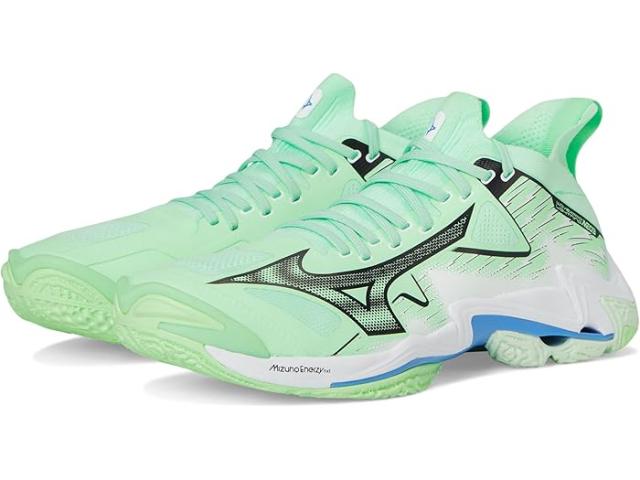 (取寄) ミズノ ウェーブ ライトニング ネオ 3 Mizuno Wave Lightning Neo 3 Neo Mint/White