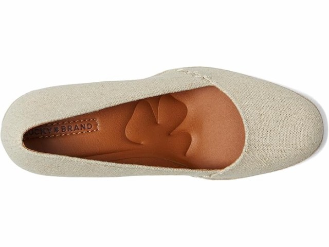(取寄) ラッキーブランド レディース エスパドリーユ ウェッジ Lucky Brand women Imula Espadrille Wedge Natural/Platinoの通販は