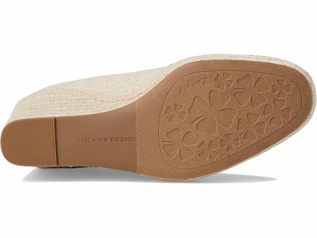 (取寄) ラッキーブランド レディース エスパドリーユ ウェッジ Lucky Brand women Imula Espadrille Wedge Natural/Platinoの通販は