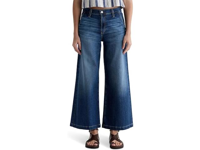 (取寄) AGジーンズ レディース ステラ ミッドライズ アンクル パラッツォ ジーンズ イン インディゴ シェード AG Jeans women Stella Mid-Rise Ankle Palazzo Jeans in Indigo Shade Indigo Shade