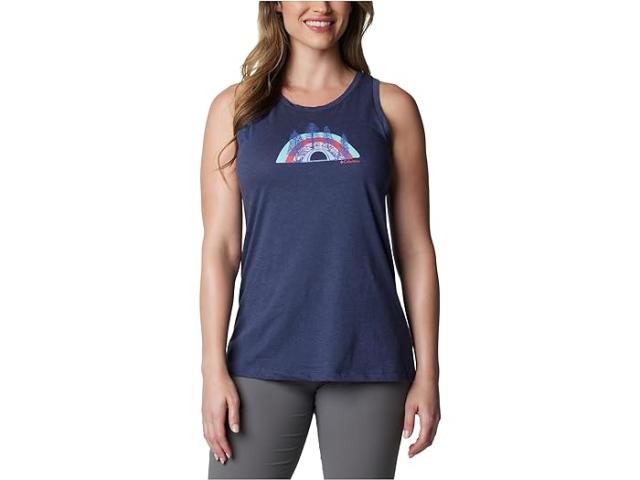 (取寄) コロンビア レディース ブラフ メサ タンク トップ Columbia women Columbia Bluff Mesa Tank Top Nocturnal Heather/Happier Outdoorsの通販は